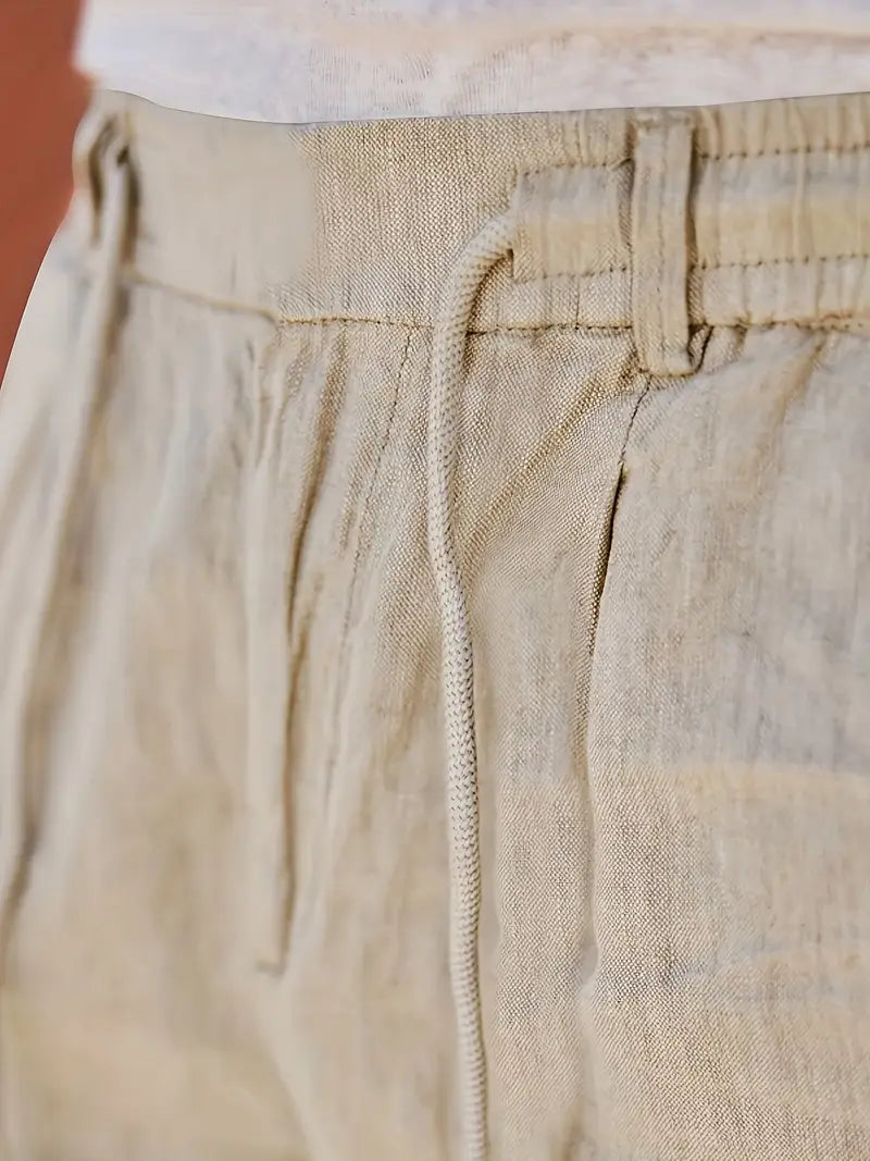 Relaxed Linen Summer Pants