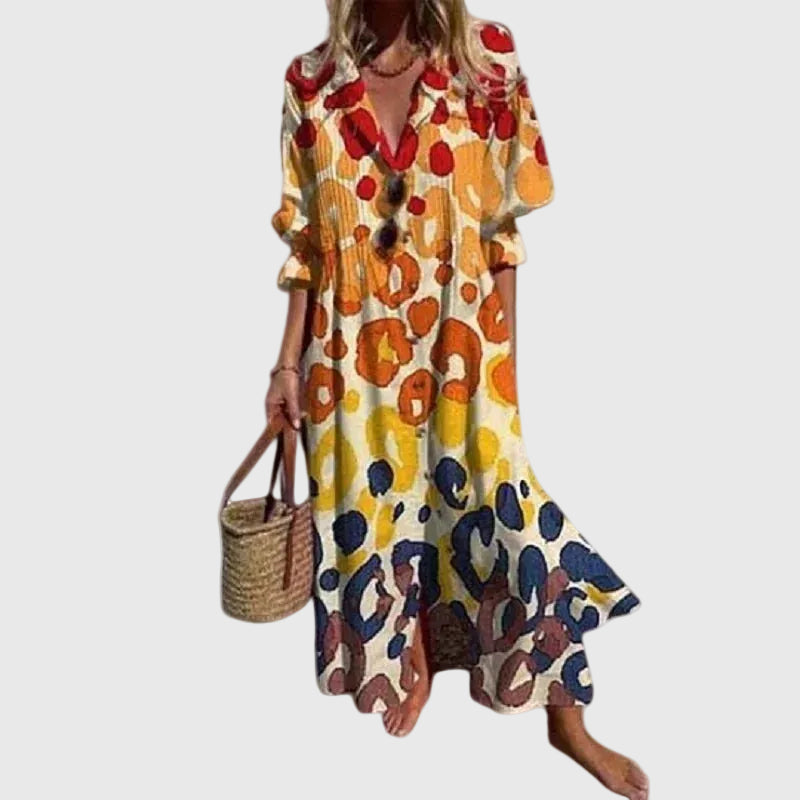 Elegant Bohemian Maxi Dress