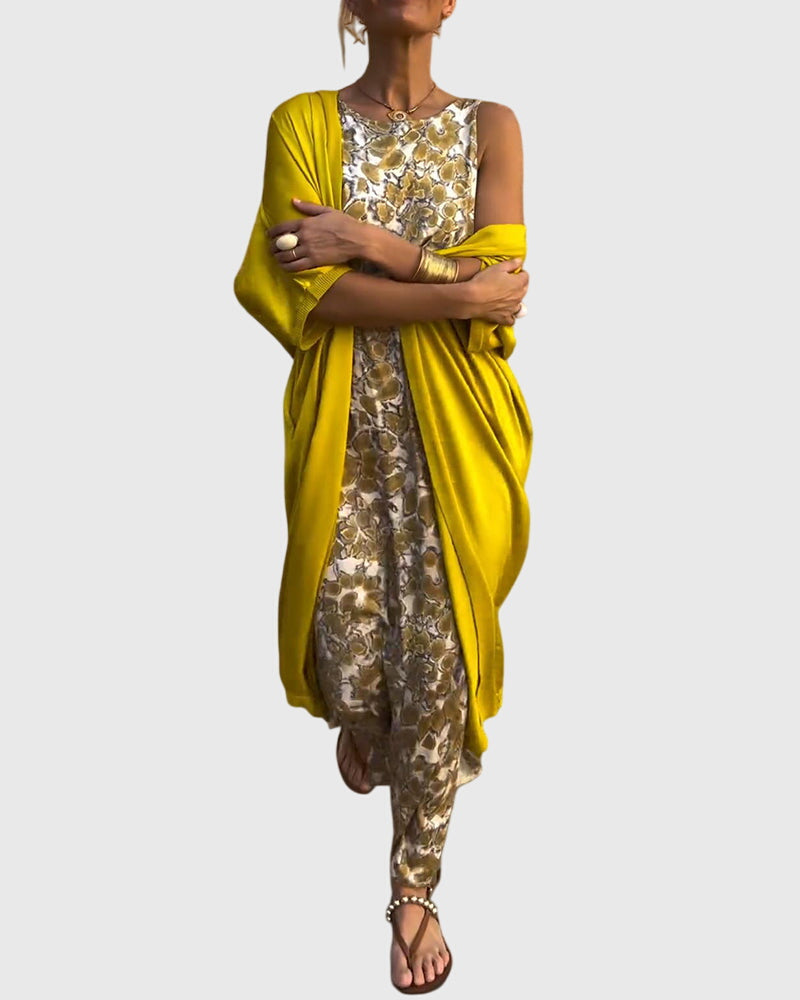Graceful Drape Coordinated Set