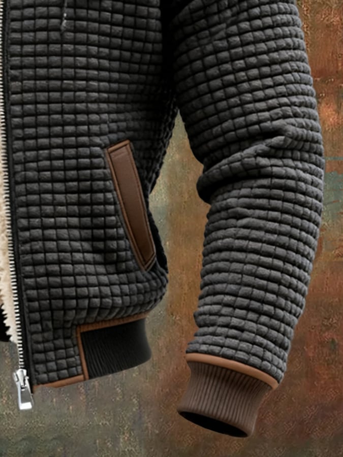 Quilted Fleece Winter Jacket