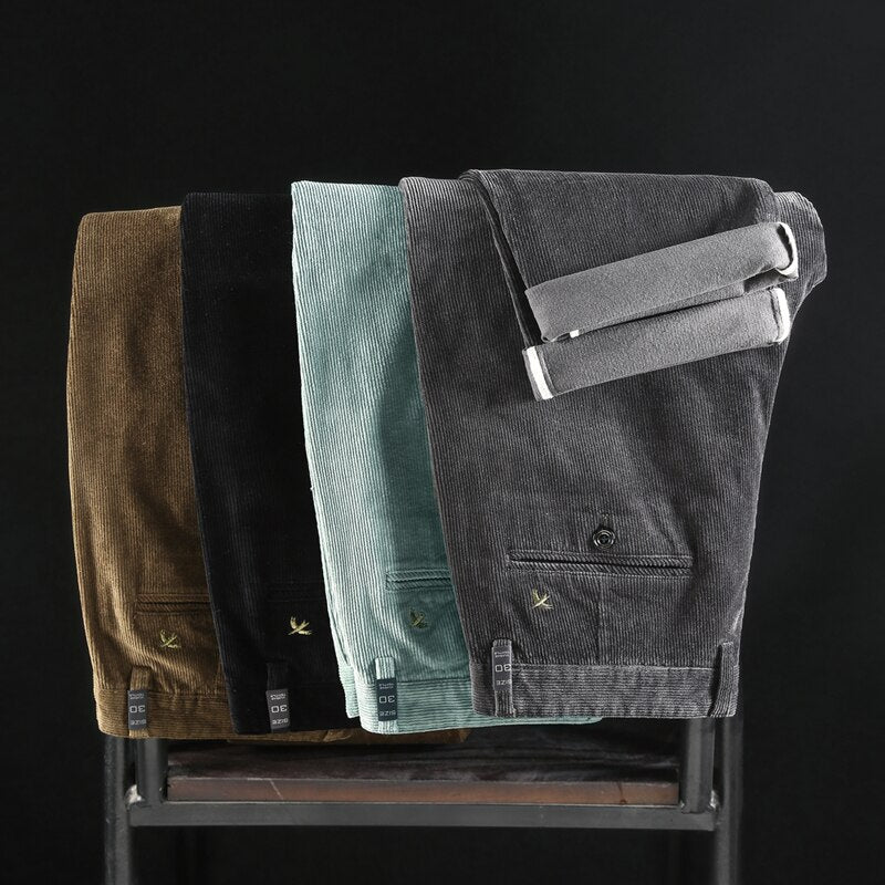 Medium Waist Corduroy