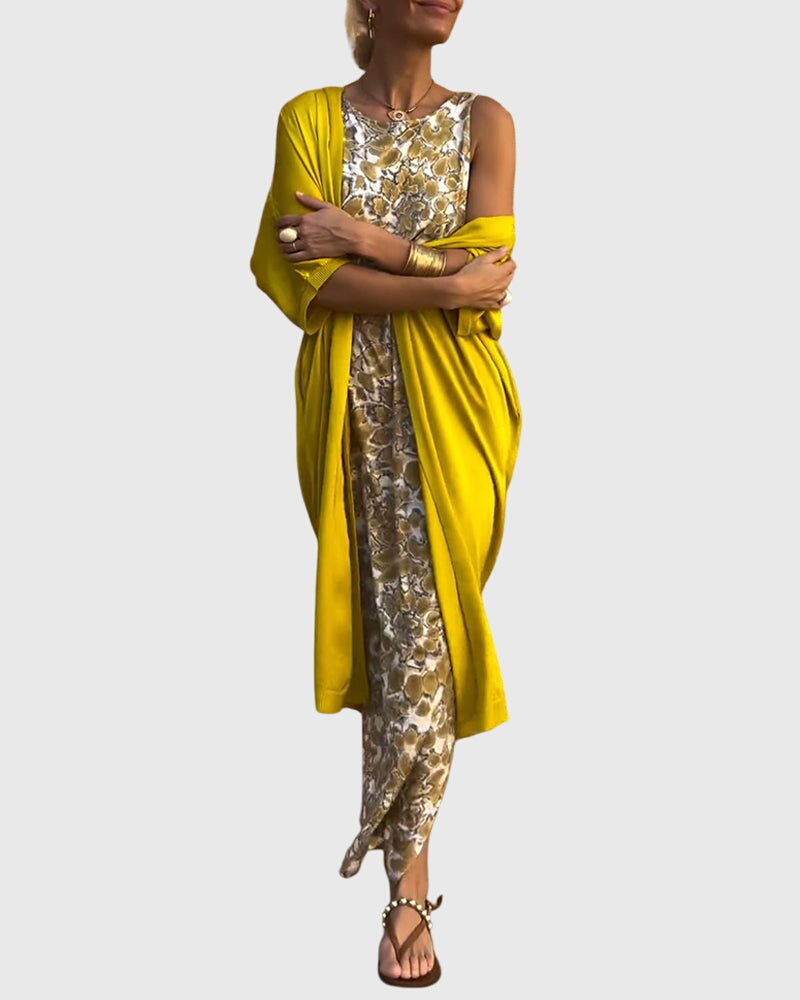 Graceful Drape Coordinated Set