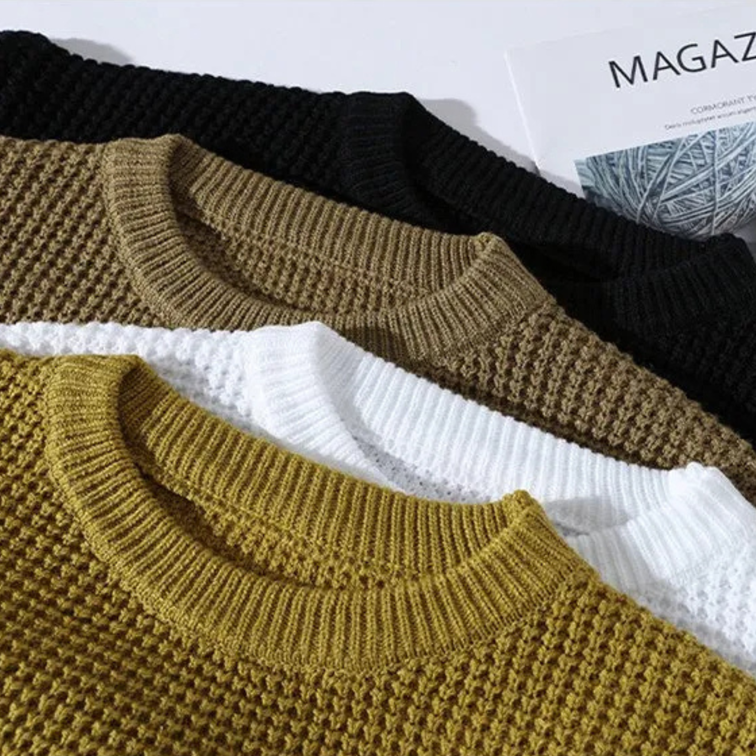 Timeless Textured Knit Sweater