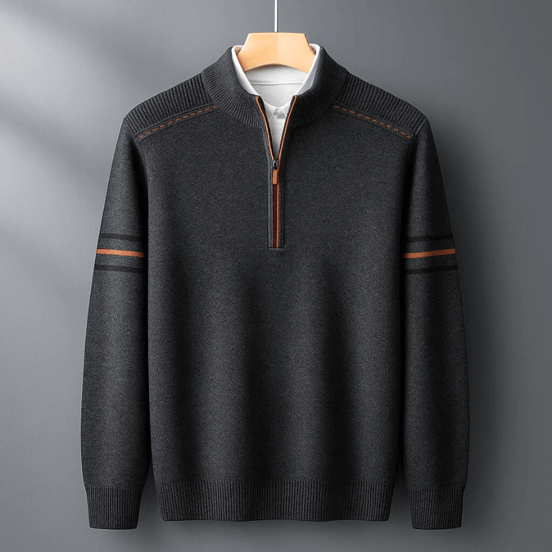 Premium Half-Zip Sweater Ease