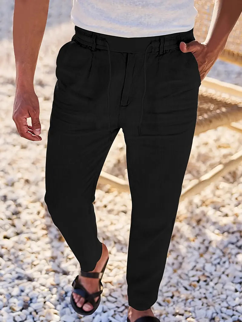 Relaxed Linen Summer Pants