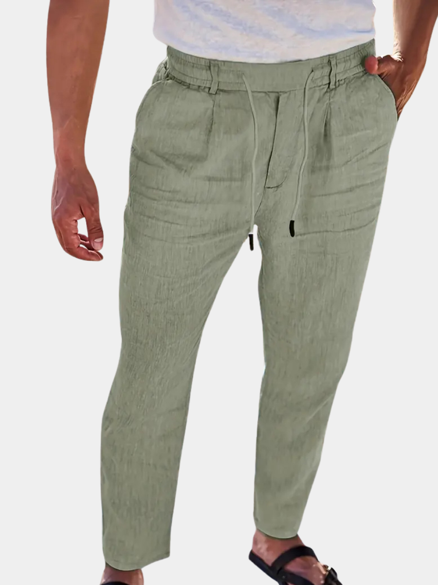 Relaxed Linen Summer Pants