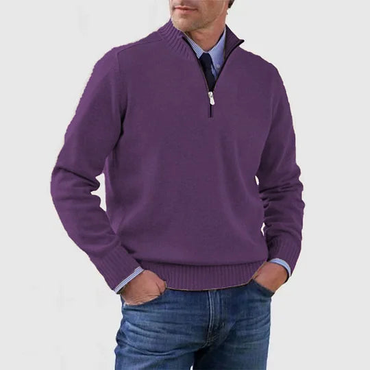 Timeless Zip-Up Knit
