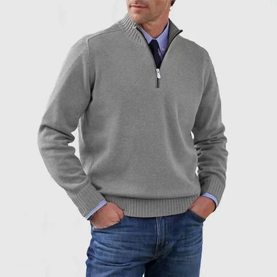 Timeless Zip-Up Knit