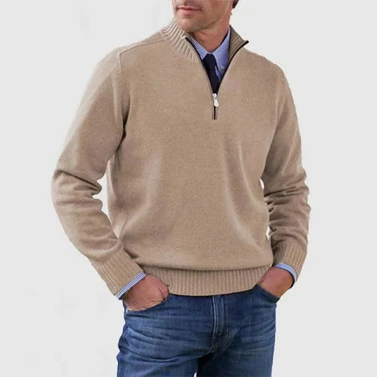 Timeless Zip-Up Knit