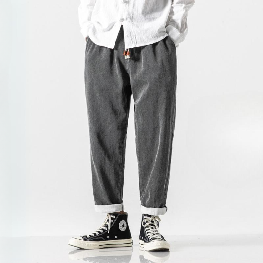 Relaxed Tapered Street Pants