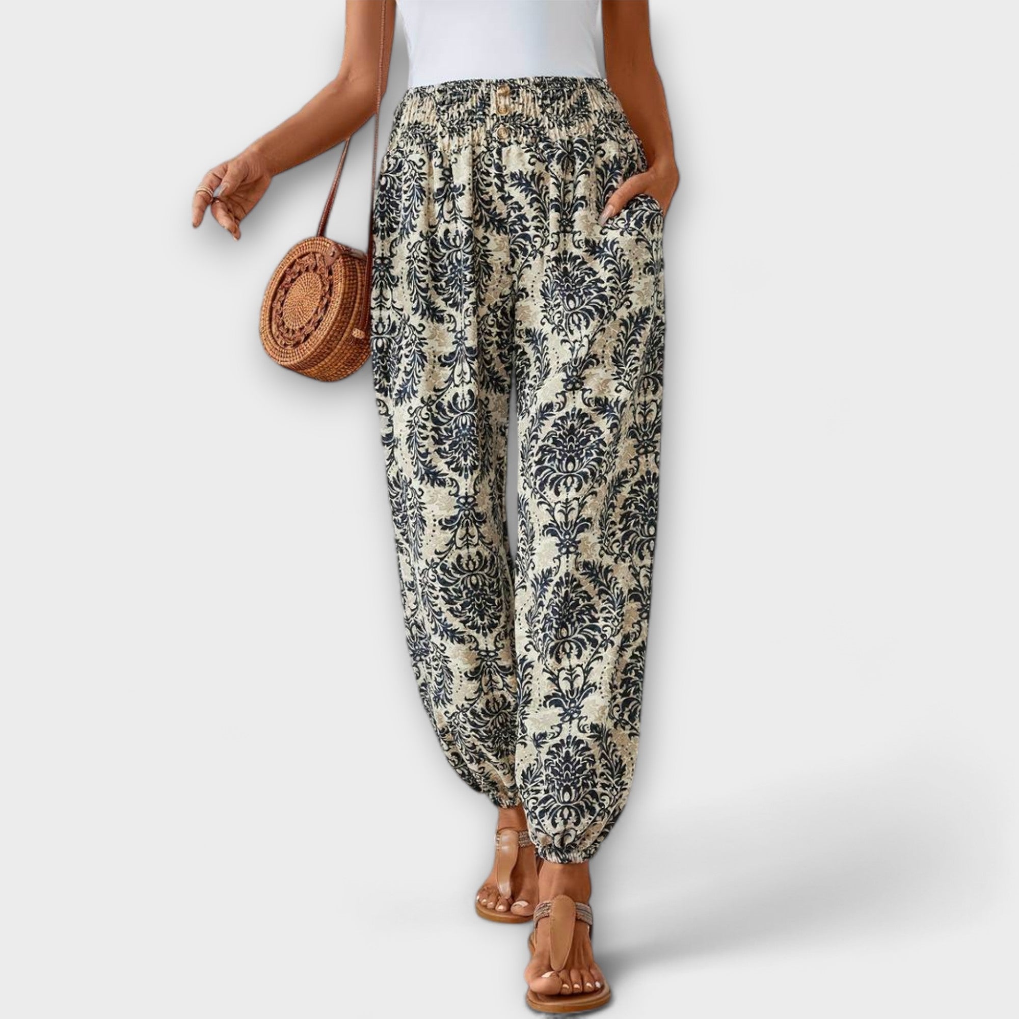 Boho Tribal Print Pants