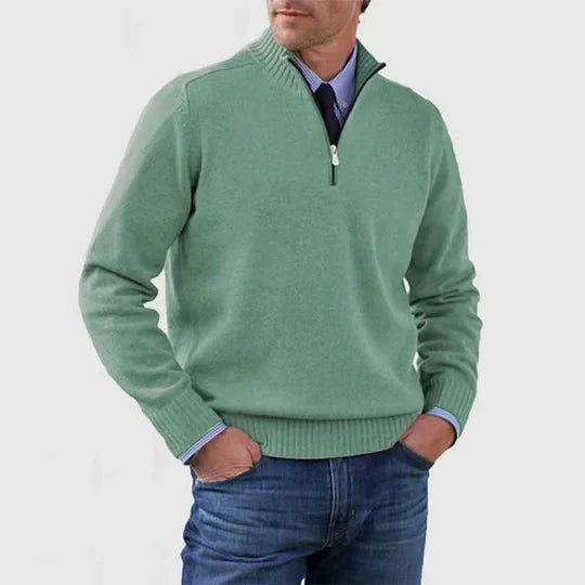 Timeless Zip-Up Knit