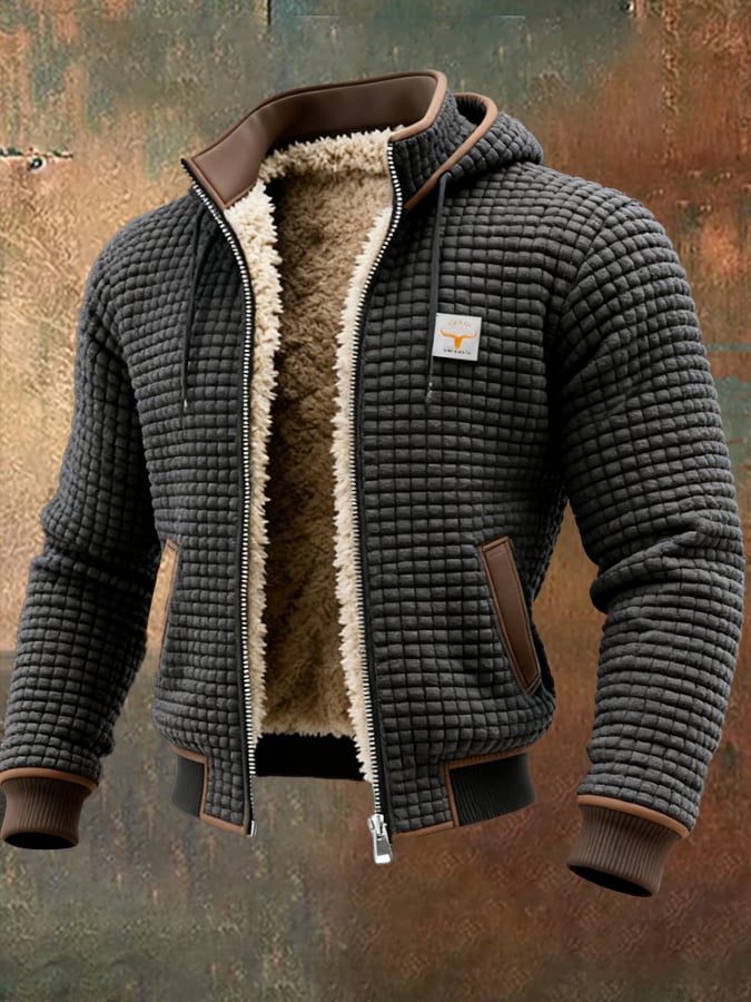 Quilted Fleece Winter Jacket