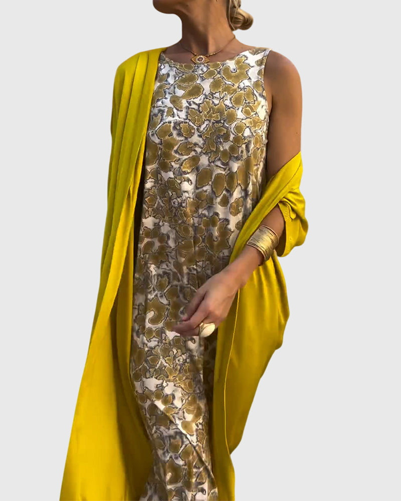 Graceful Drape Coordinated Set