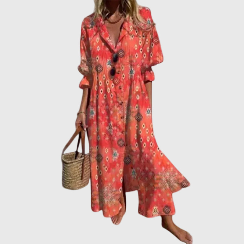 Elegant Bohemian Maxi Dress