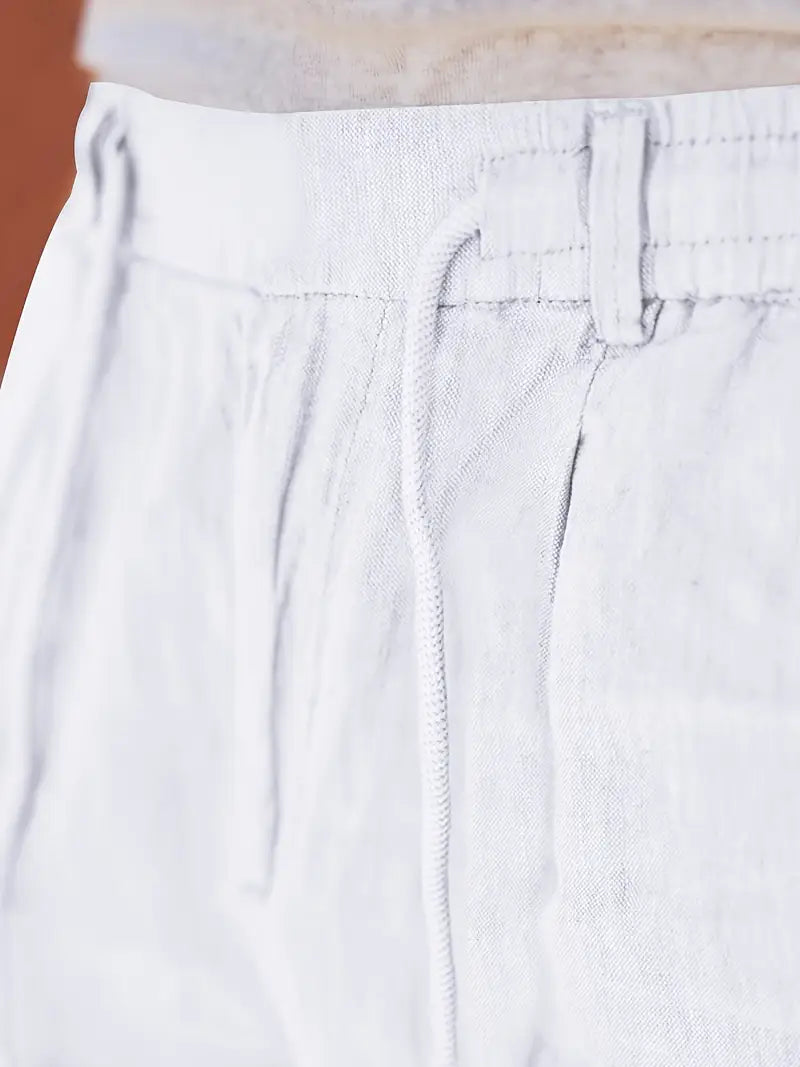 Relaxed Linen Summer Pants