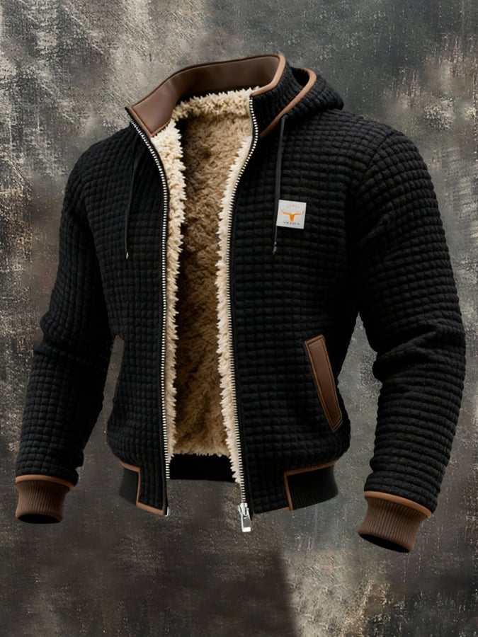 Quilted Fleece Winter Jacket