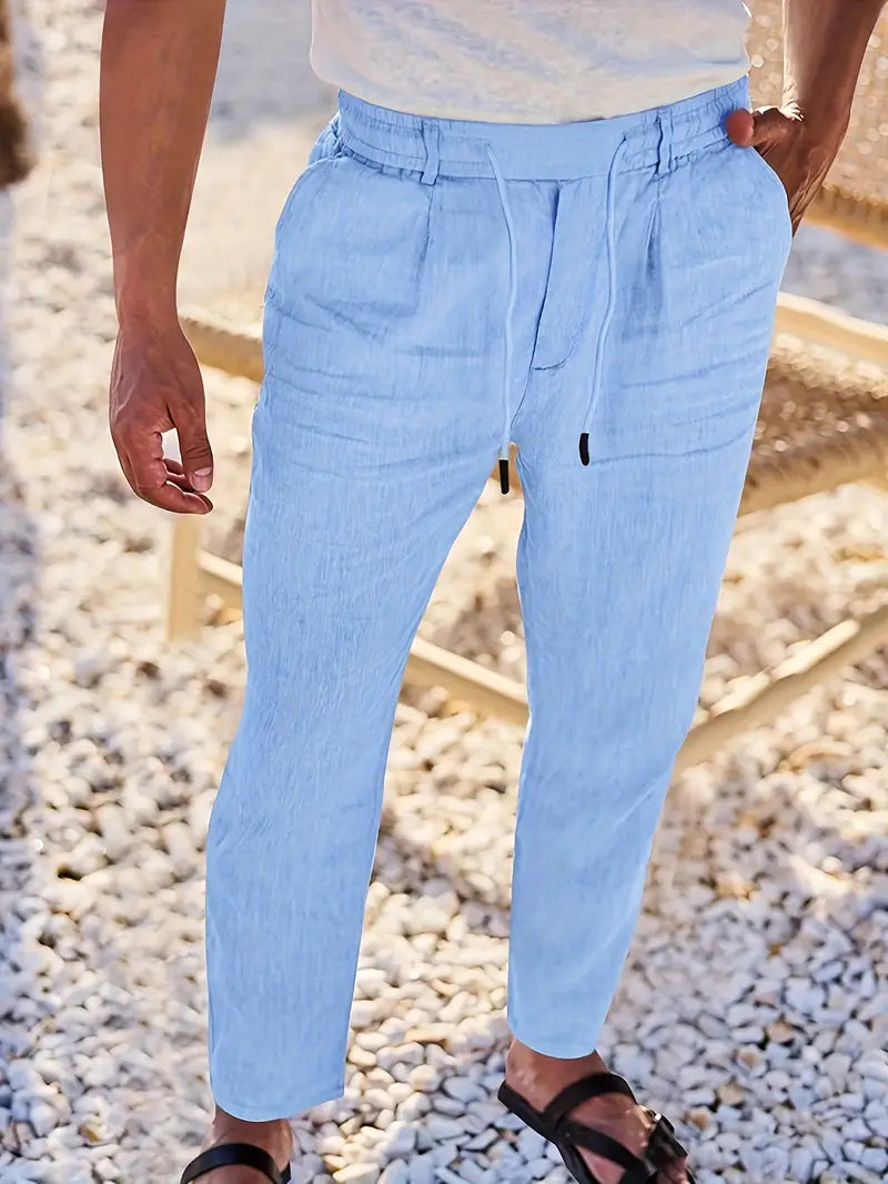Relaxed Linen Summer Pants