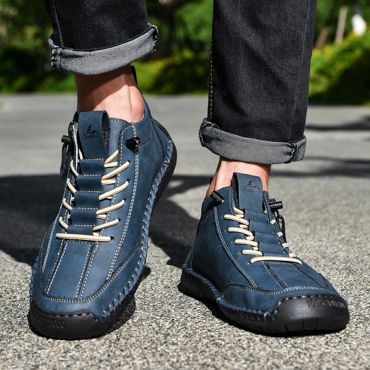 Nubuck Comfort Ankle Shoes