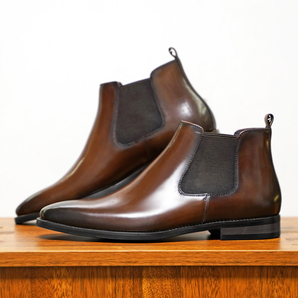Classic Brown Chelsea Boots