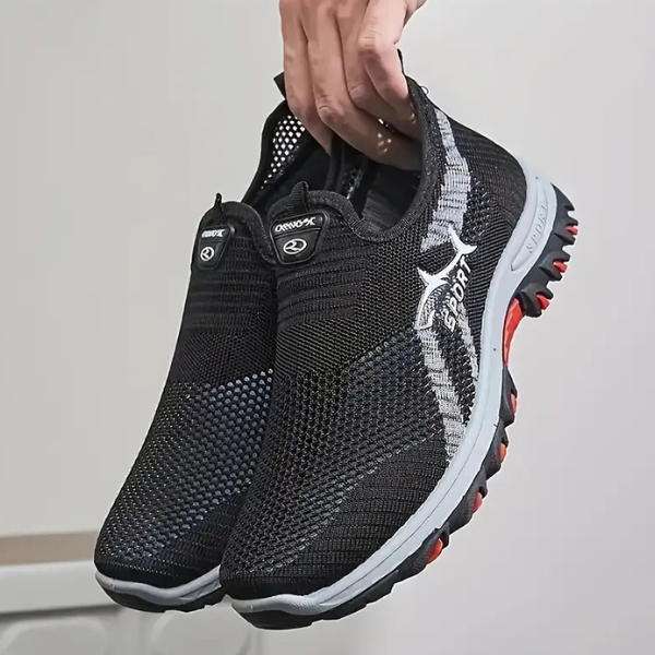 Lightweight Knit Slip-On Sneakers