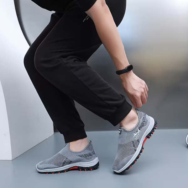 Lightweight Knit Slip-On Sneakers