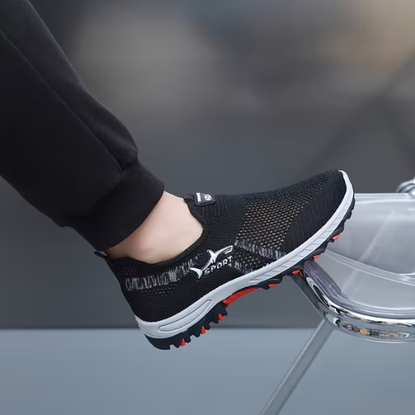 Lightweight Knit Slip-On Sneakers