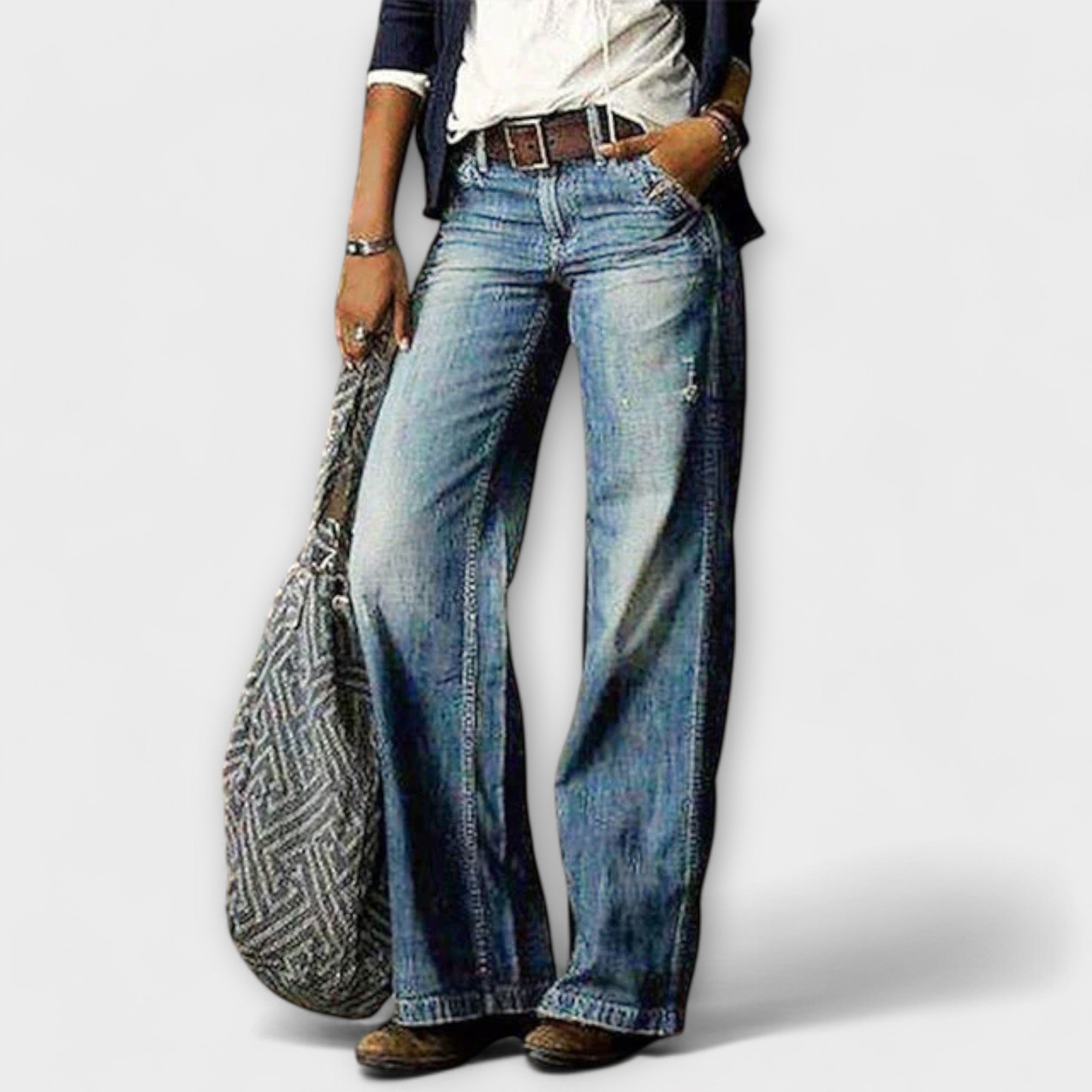Vintage Flare Denim Jeans