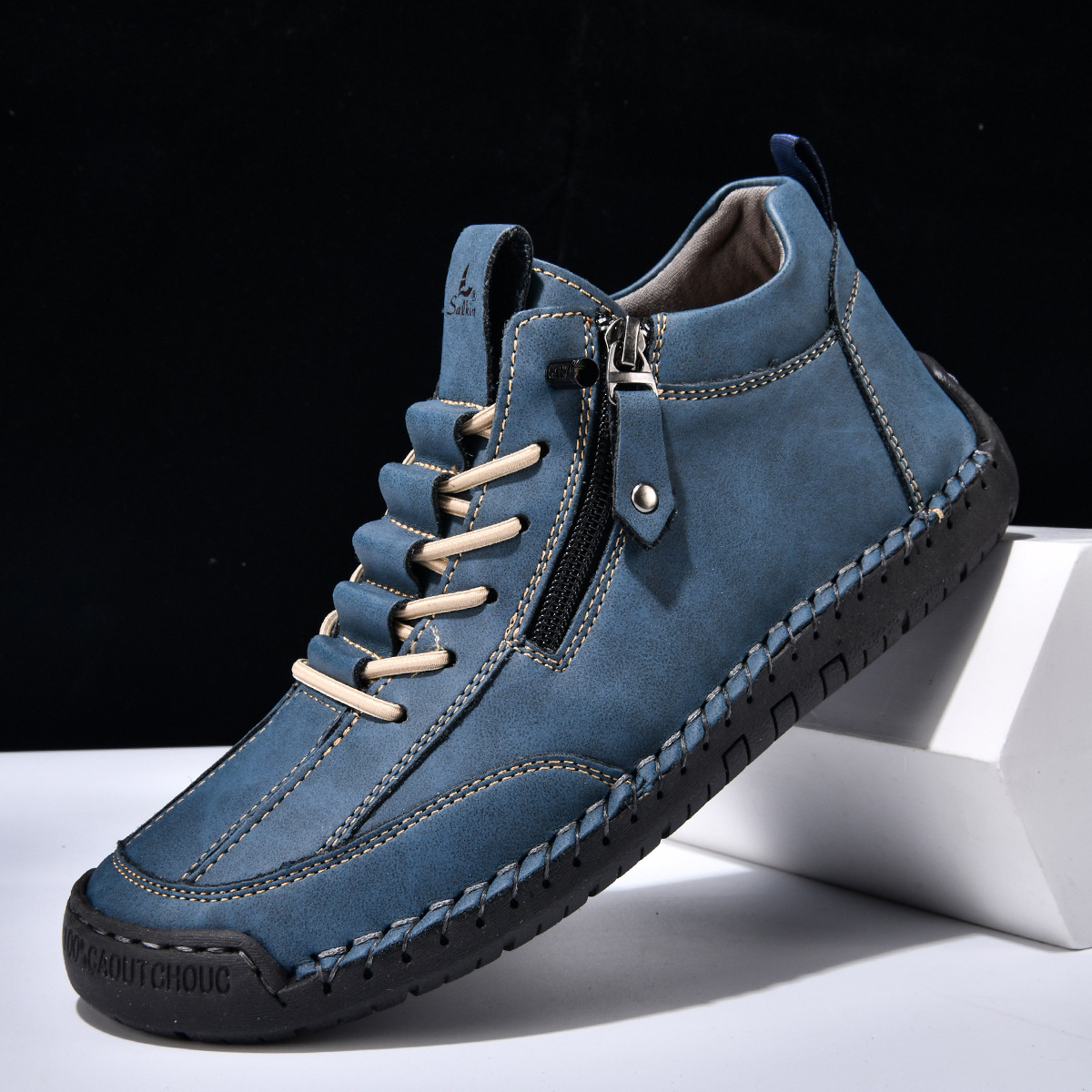 Nubuck Comfort Ankle Shoes