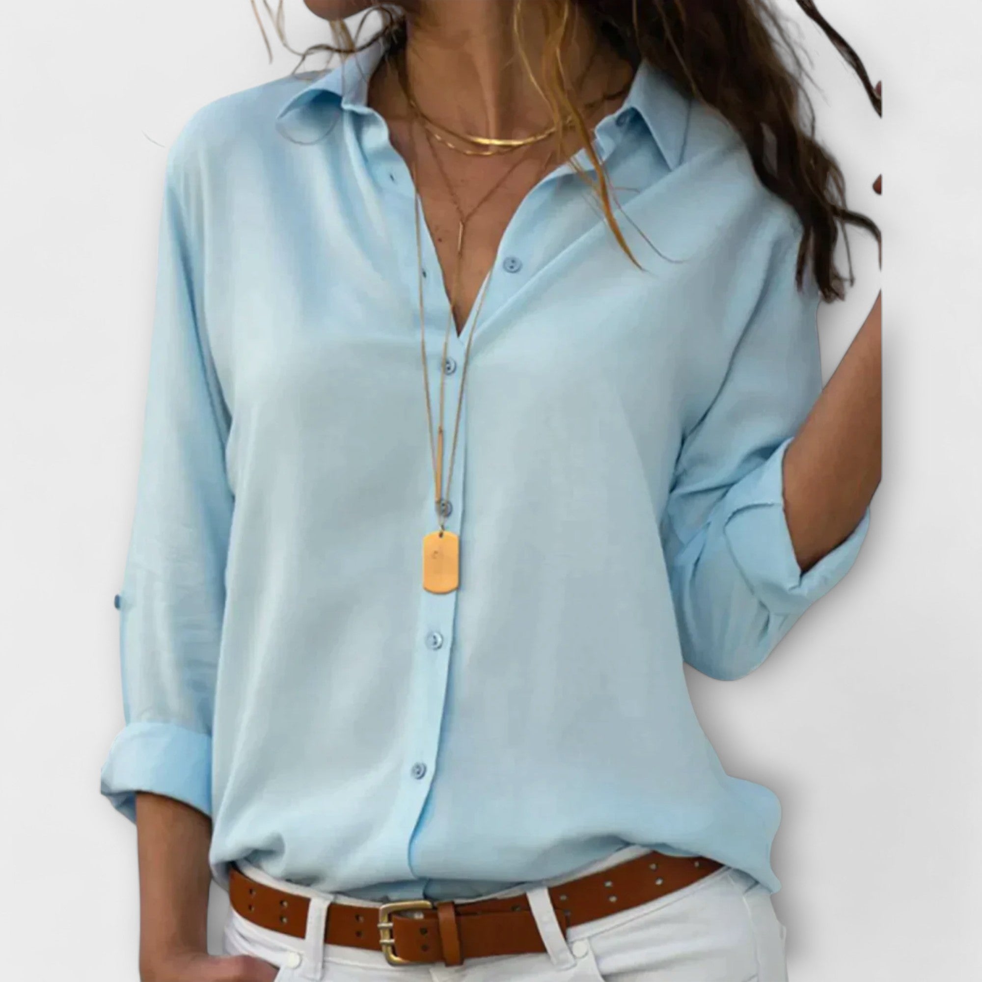 SilkTouch Satin Blouse