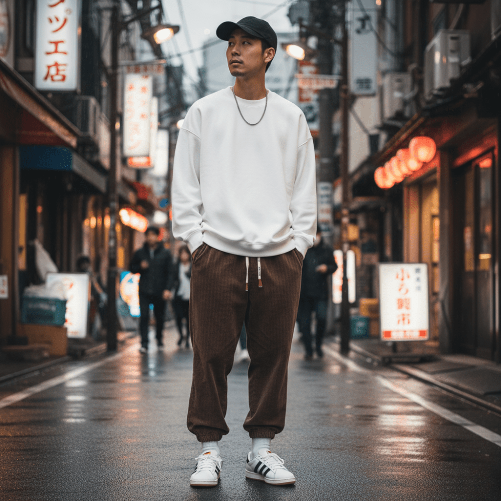 Japanese-Inspired Casual Shorts