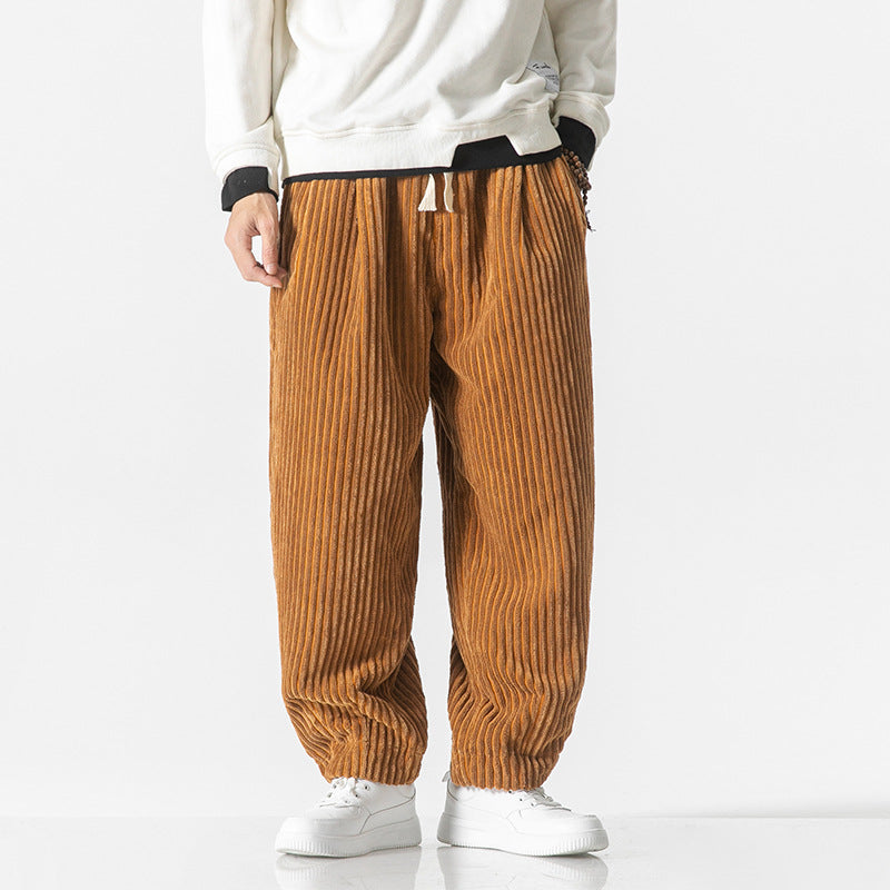 Minimalist Corduroy Trousers