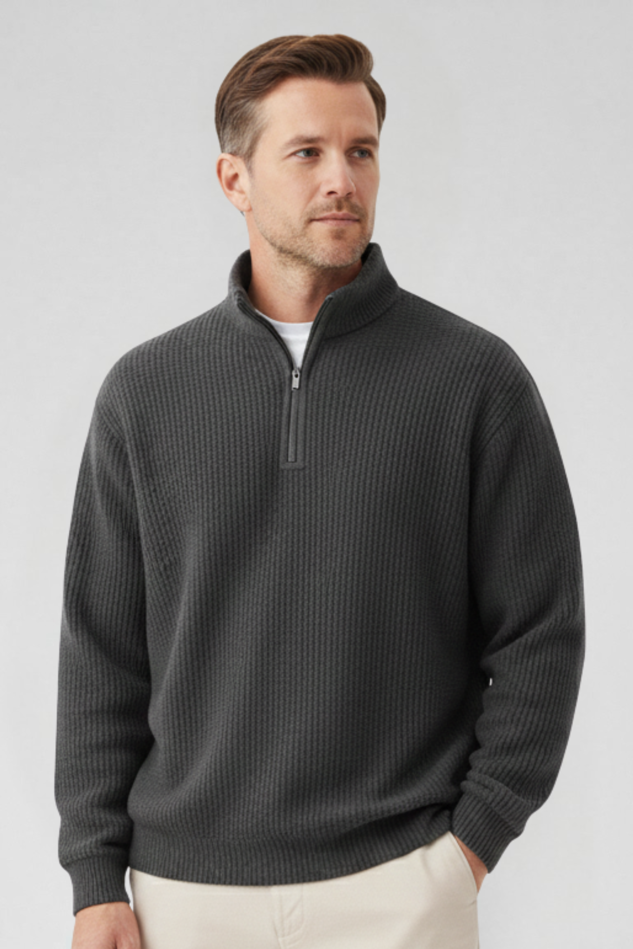 Premium Knit Quarter-Zip