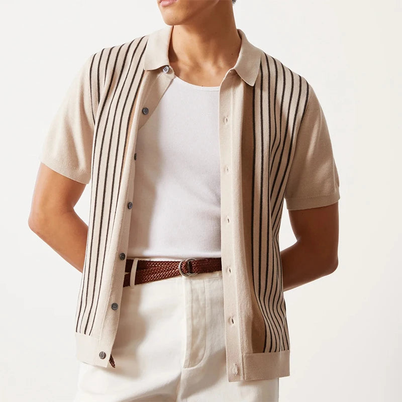 Button-Up Polo