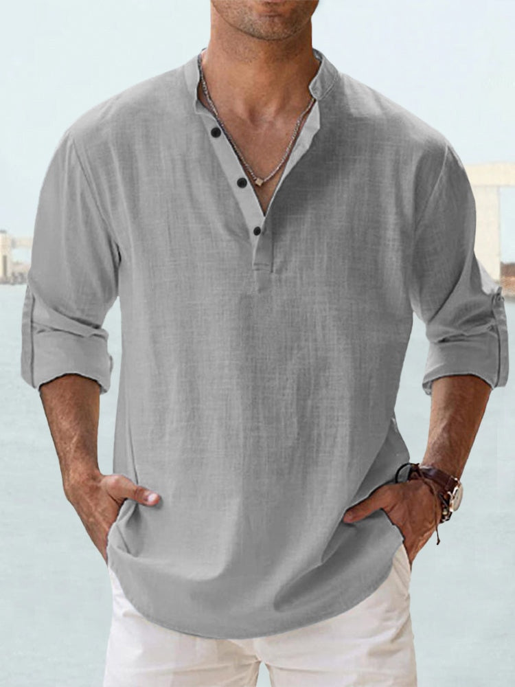 Classic Pure Linen Shirt