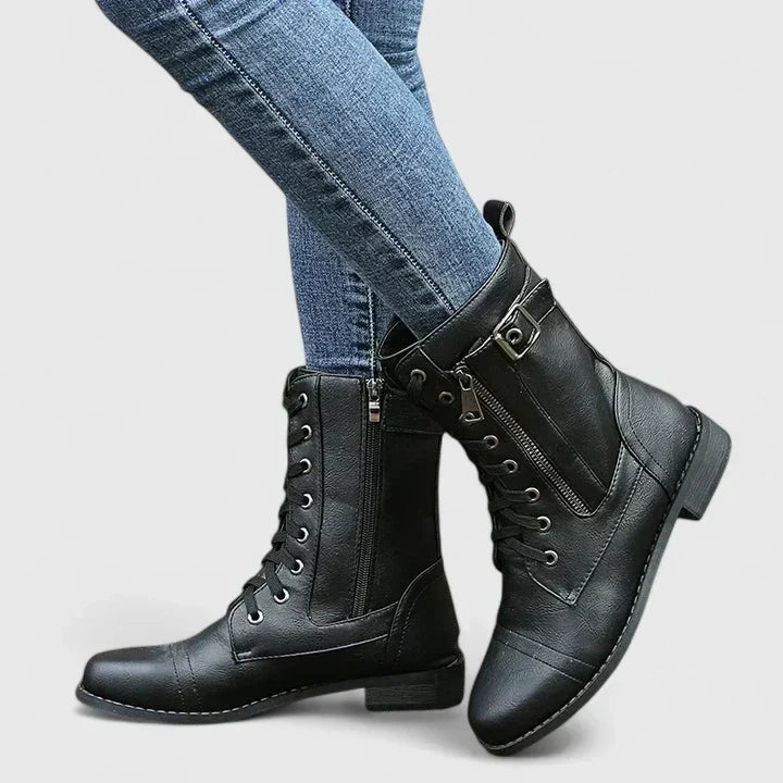 Classic Lace Comfort Boots
