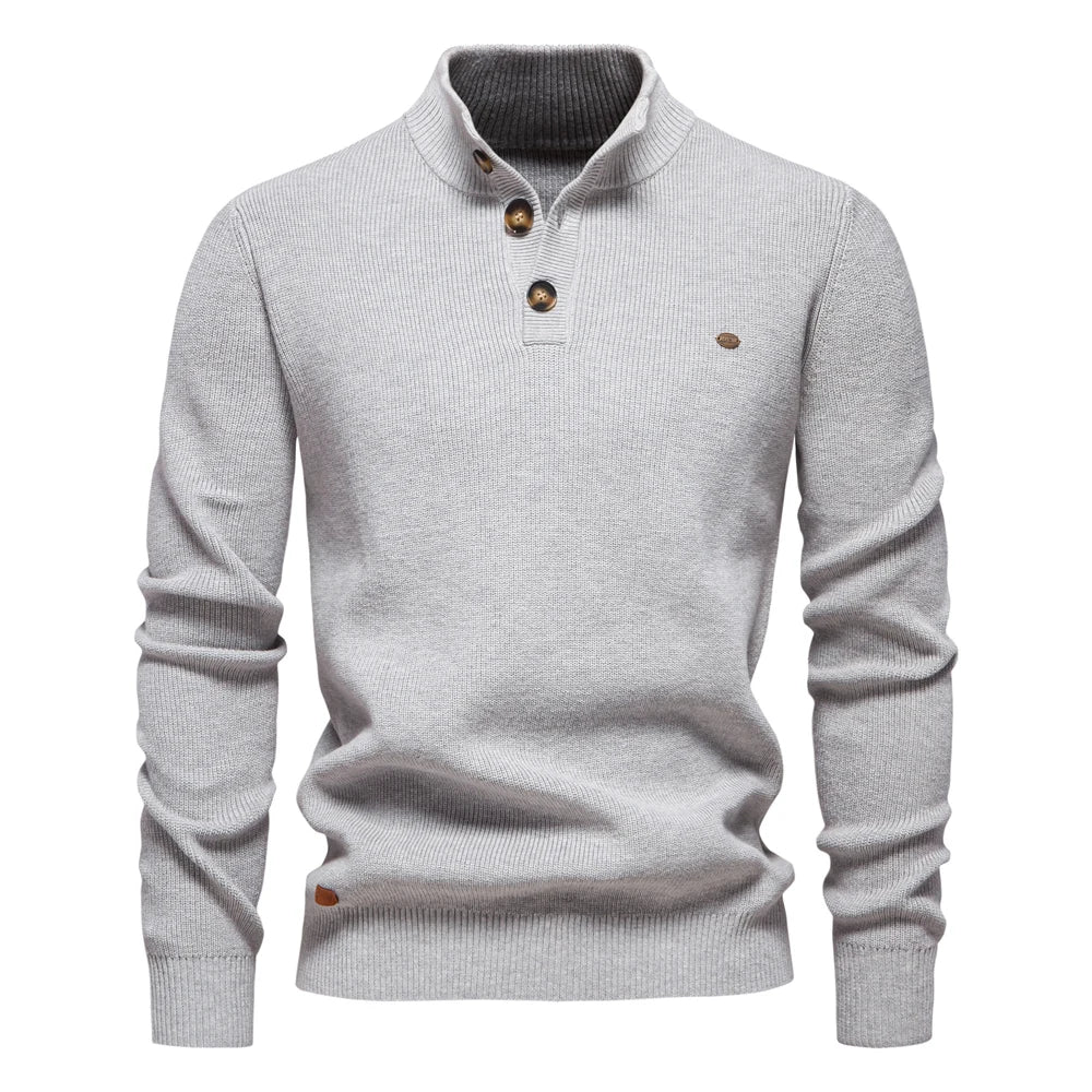Luxe Knit Longsleeve with Refined Elegance