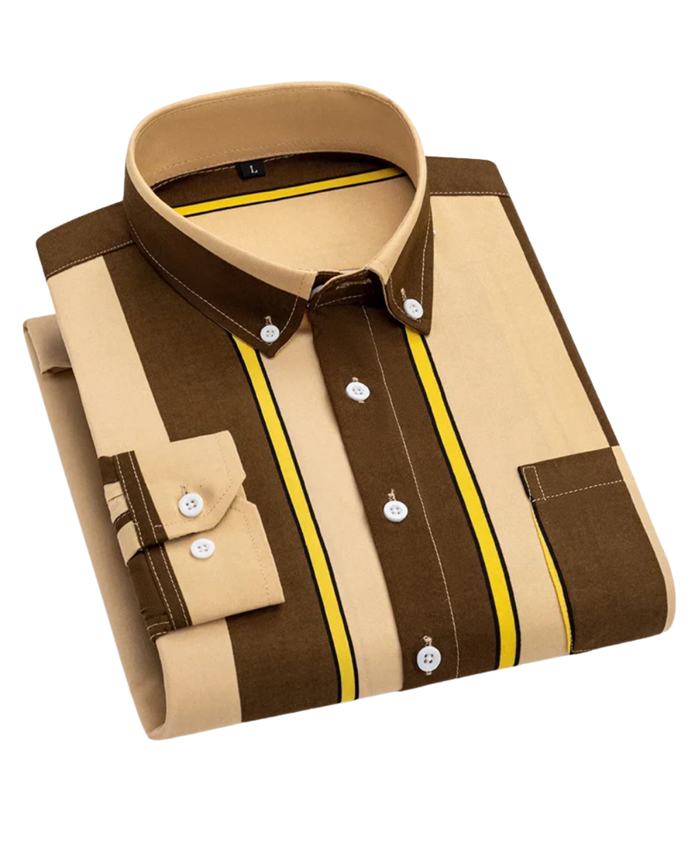 Bold Stripe Cotton Shirt