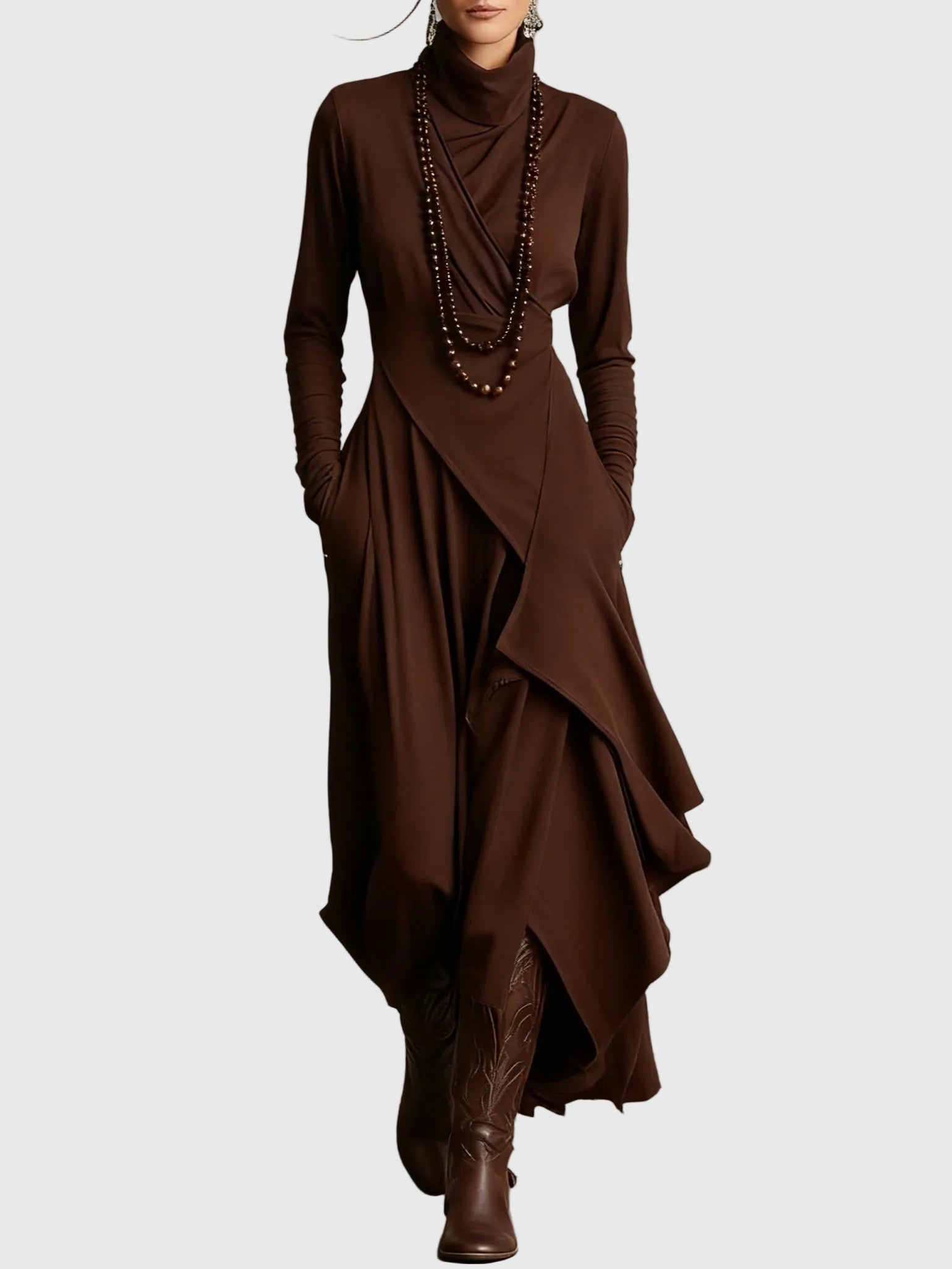 Maxi Pleated Dress