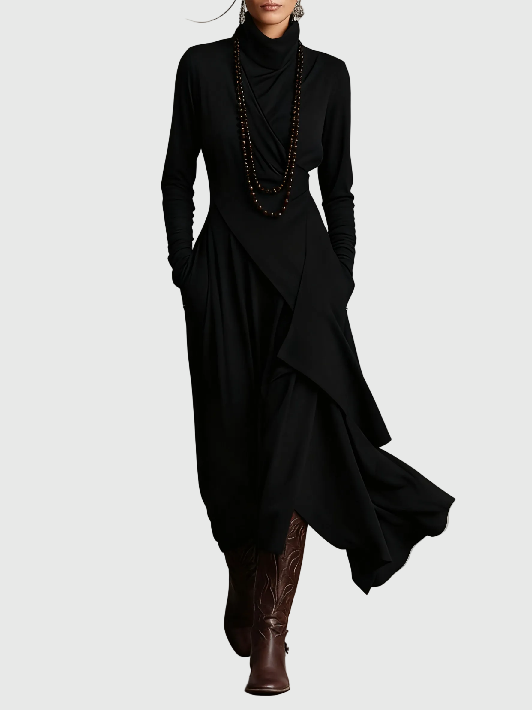 Maxi Pleated Dress
