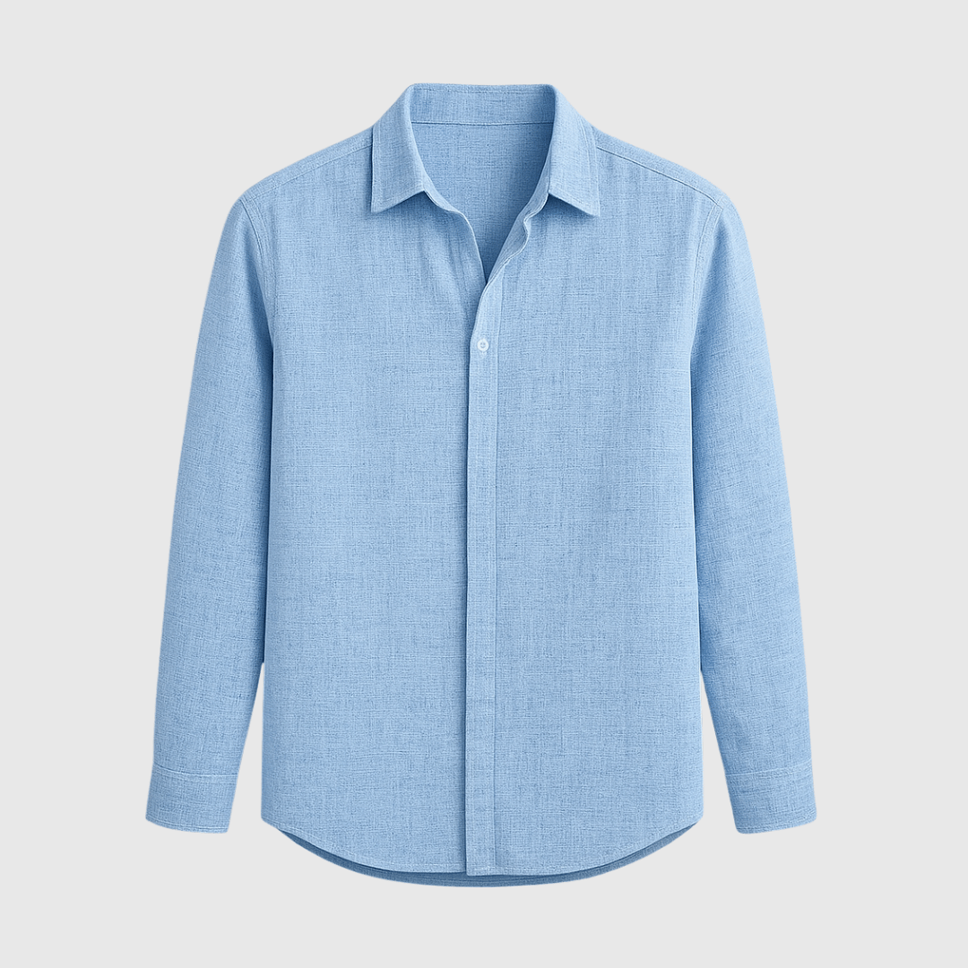 Breathable Linen Blend Shirt