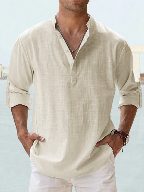 Classic Pure Linen Shirt