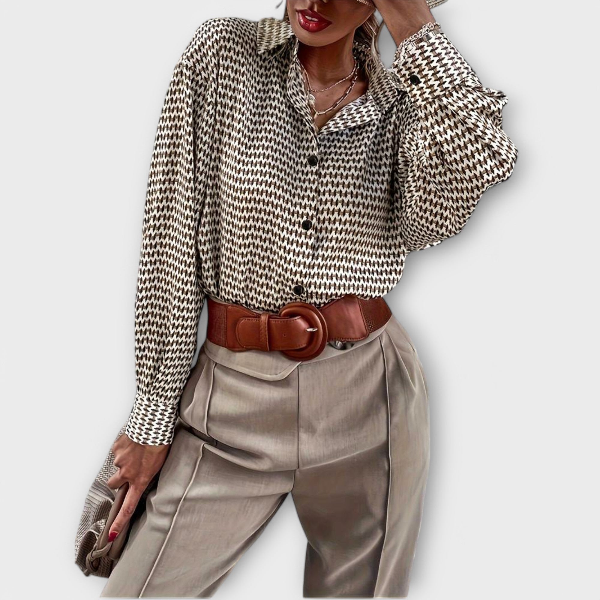 Vintage Long Sleeve Blouse