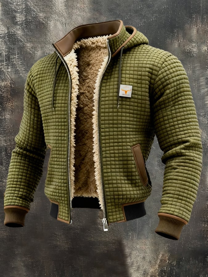 Quilted Fleece Winter Jacket