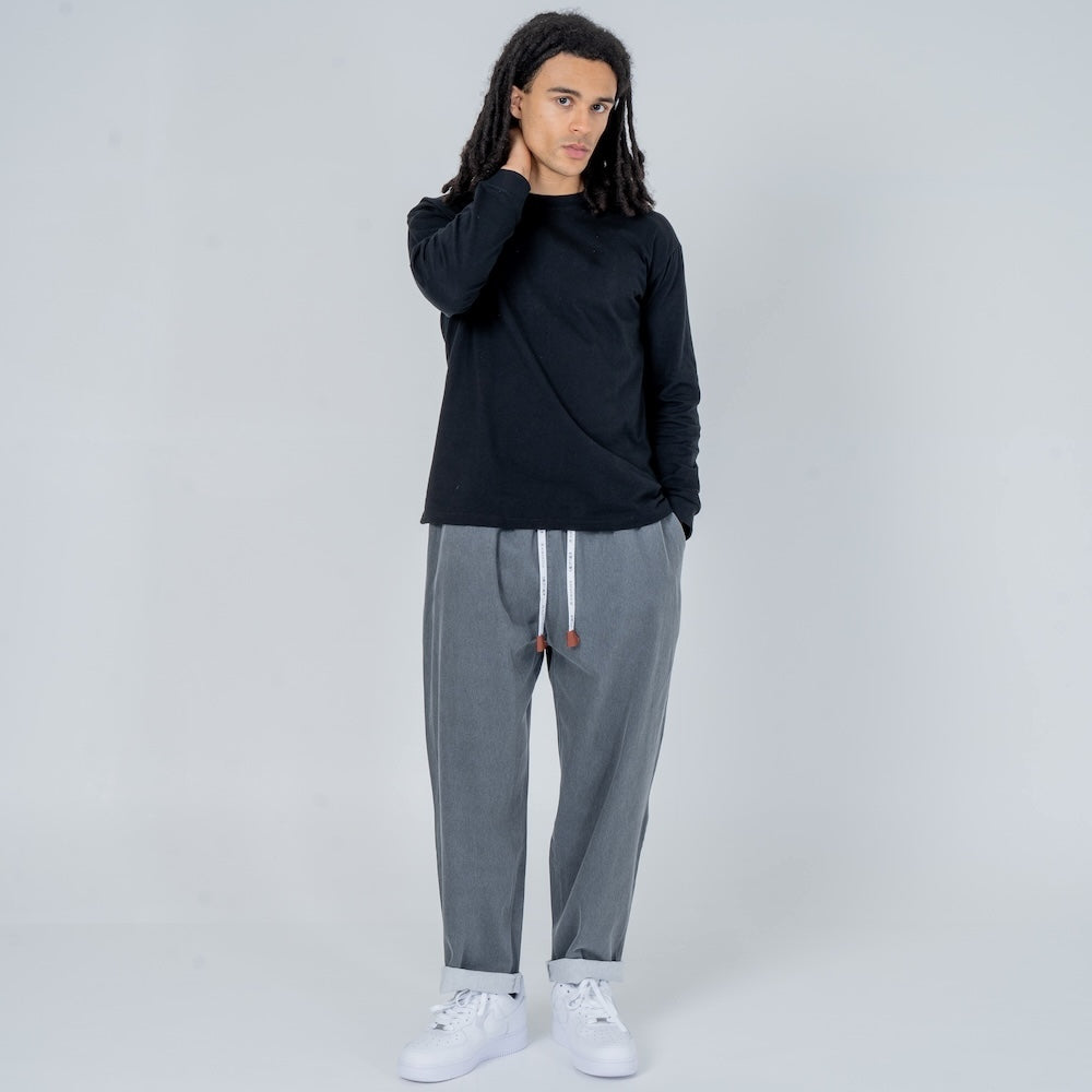 Relaxed Tapered Street Pants