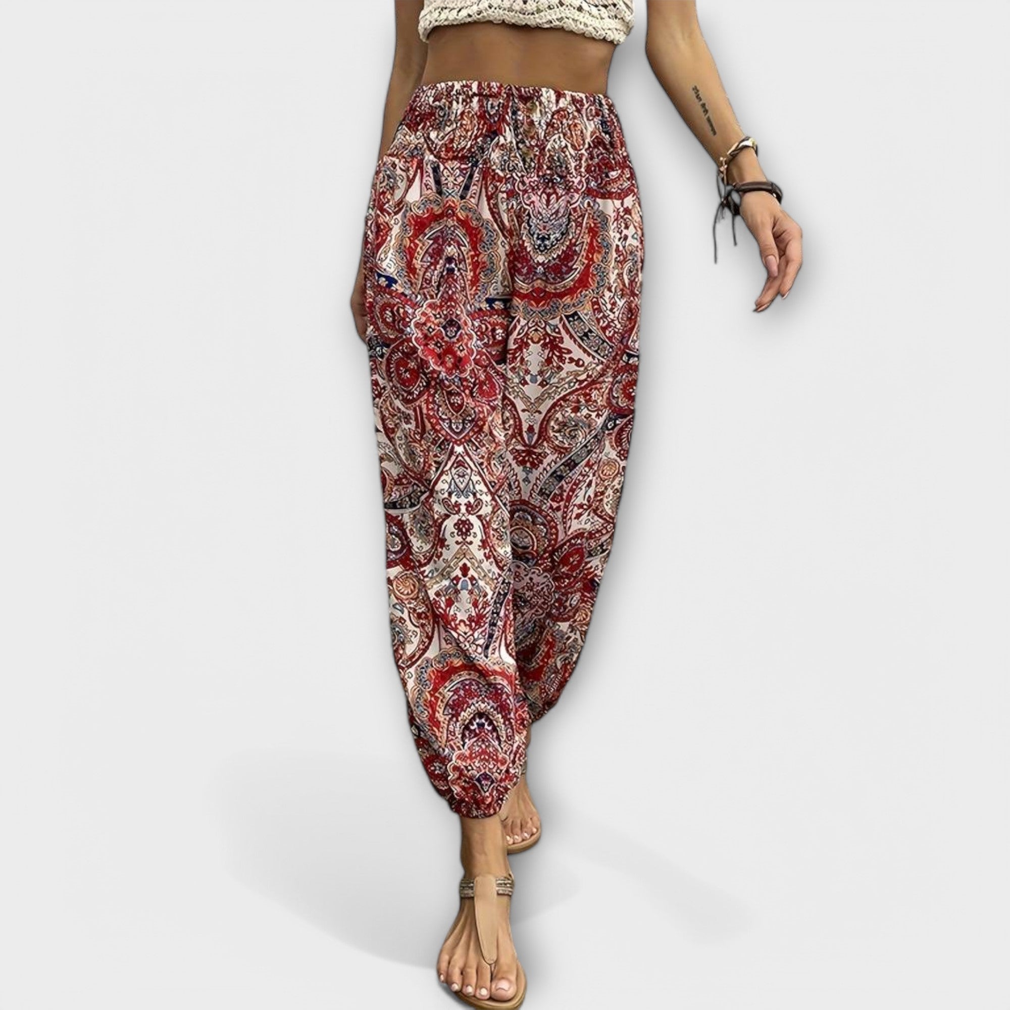 Boho Tribal Print Pants