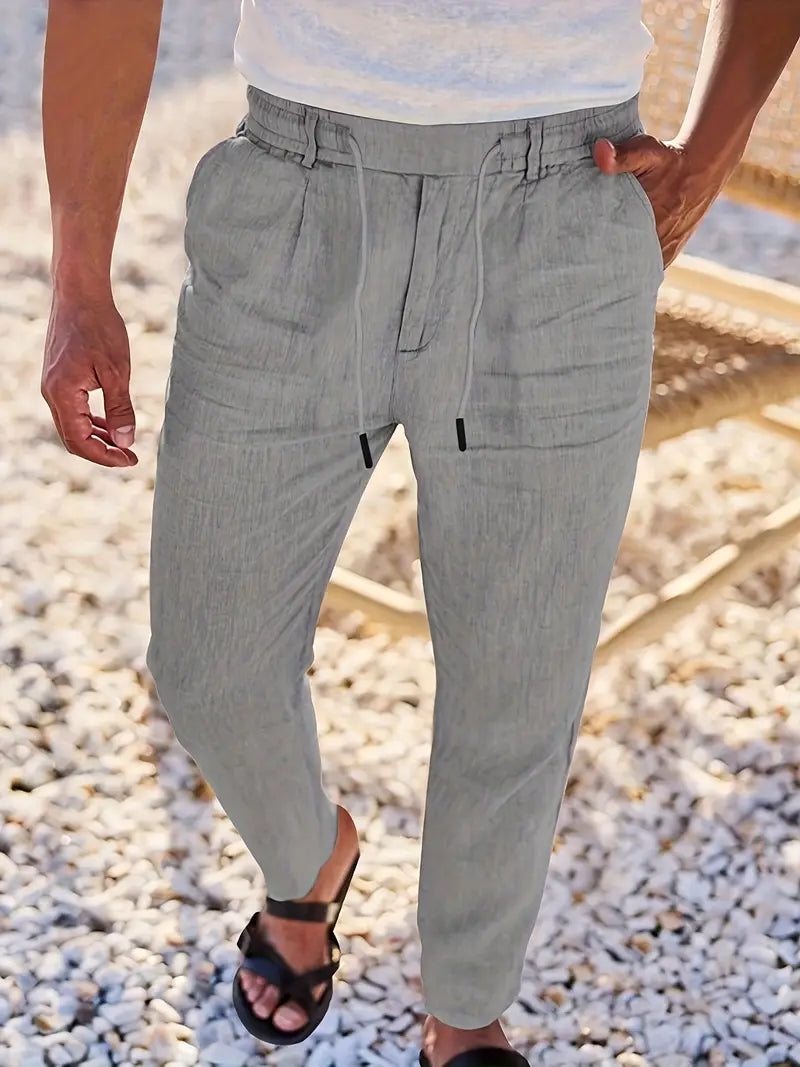 Relaxed Linen Summer Pants