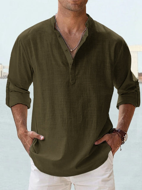 Classic Pure Linen Shirt