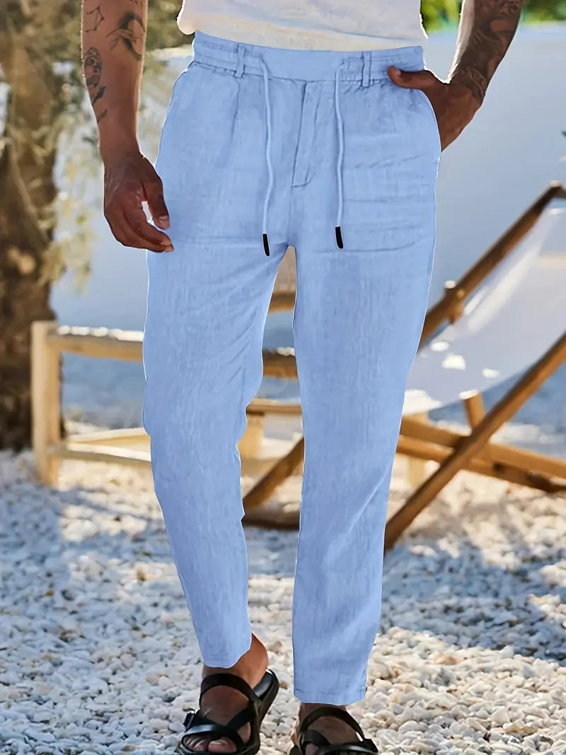 Relaxed Linen Summer Pants