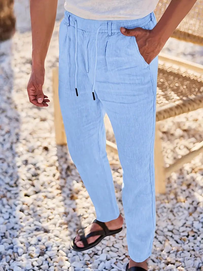 Relaxed Linen Summer Pants